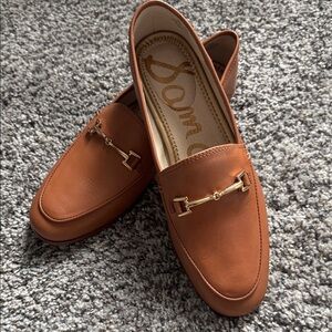 Sam Edelman Tan Leather Loafers